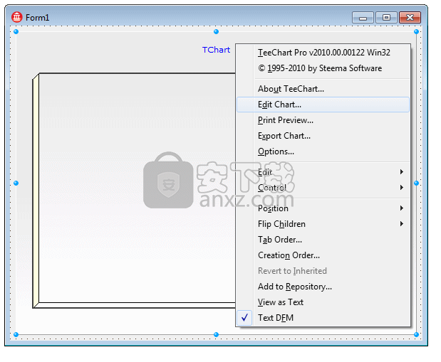 TeeChart Pro(图表制作控件) 