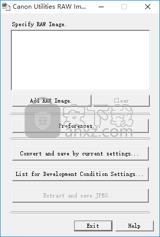 Raw Image Converter(RAW照片格式转换器)