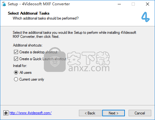 4Videosoft MXF Converter(MXF视频格式转换器)