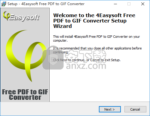 4Easysoft Free PDF to GIF Converter(PDF转GIF转换器)