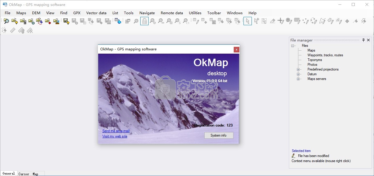 okmap desktop 15文件