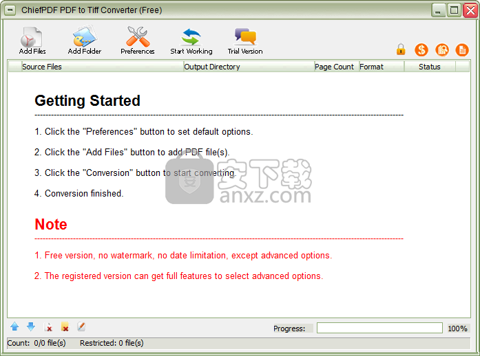 ChiefPDF PDF to Tiff Converter(PDF转TIFF转换器)