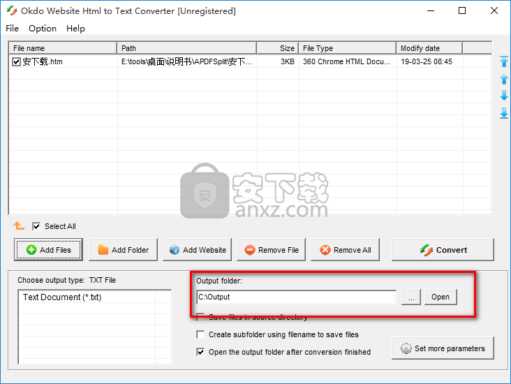Okdo Website Html to Text Converter(网站HTML转TXT转换器)