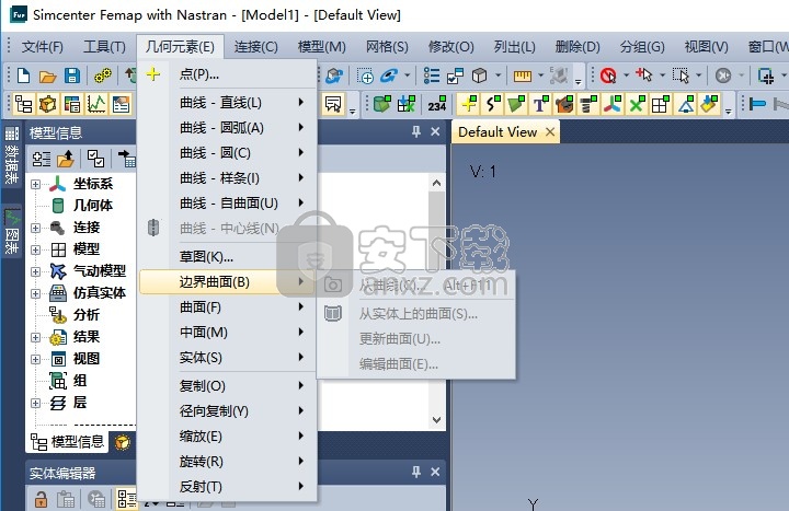 siemens simcenter femap 2021.1 with nx nastran中文