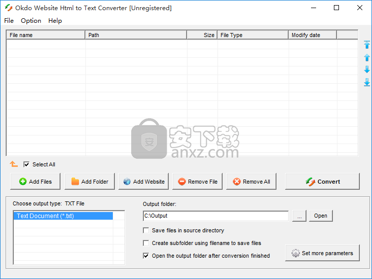 Okdo Website Html to Text Converter(网站HTML转TXT转换器)