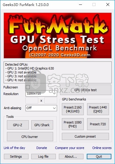 FurMark(GPU基准测试工具)