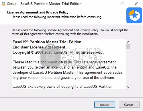 Easeus partition master中文