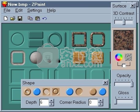 ZPaint(3D外观元素制作与图像处理工具)