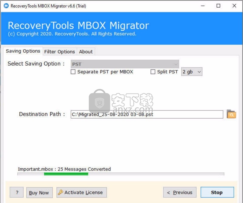 MBOX Migrator(MBOX转换工具)
