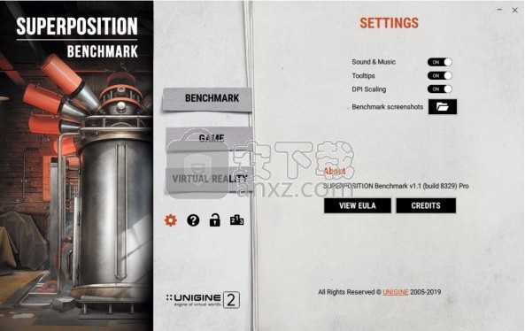 Superposition Benchmark(系统性能与稳定性测试)