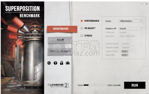 Superposition Benchmark(系统性能与稳定性测试)