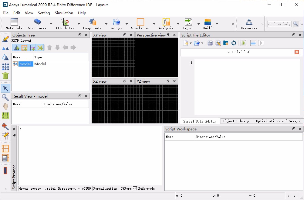 ANSYS Lumerical 2020下载-lumerical FDTD 附安装教程 - 安下载
