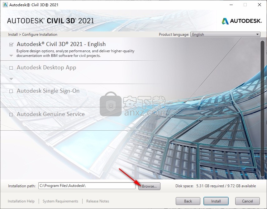 Autodesk Civil 3D 2021注册机