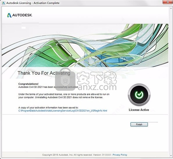 Autodesk Civil 3D 2021注册机