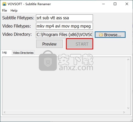 Vovsoft Subtitle Renamer(字幕文件重命名工具)