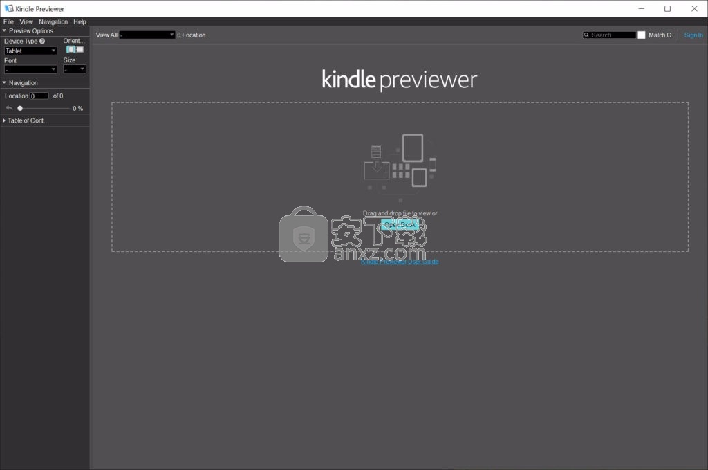 Kindle Previewer(电子书出版与阅读工具)