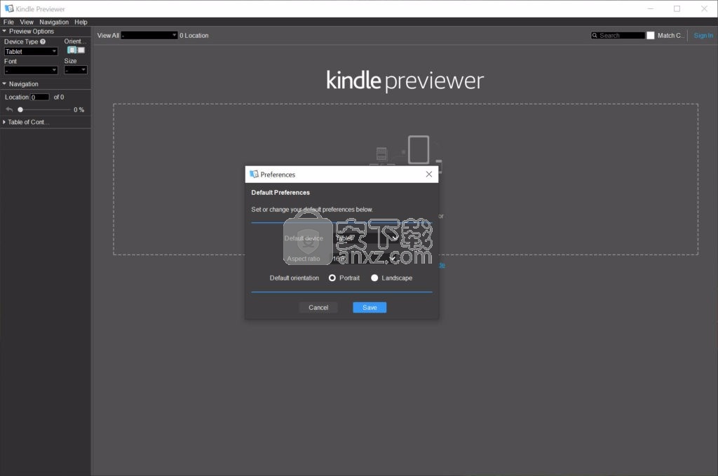 Kindle Previewer(电子书出版与阅读工具)