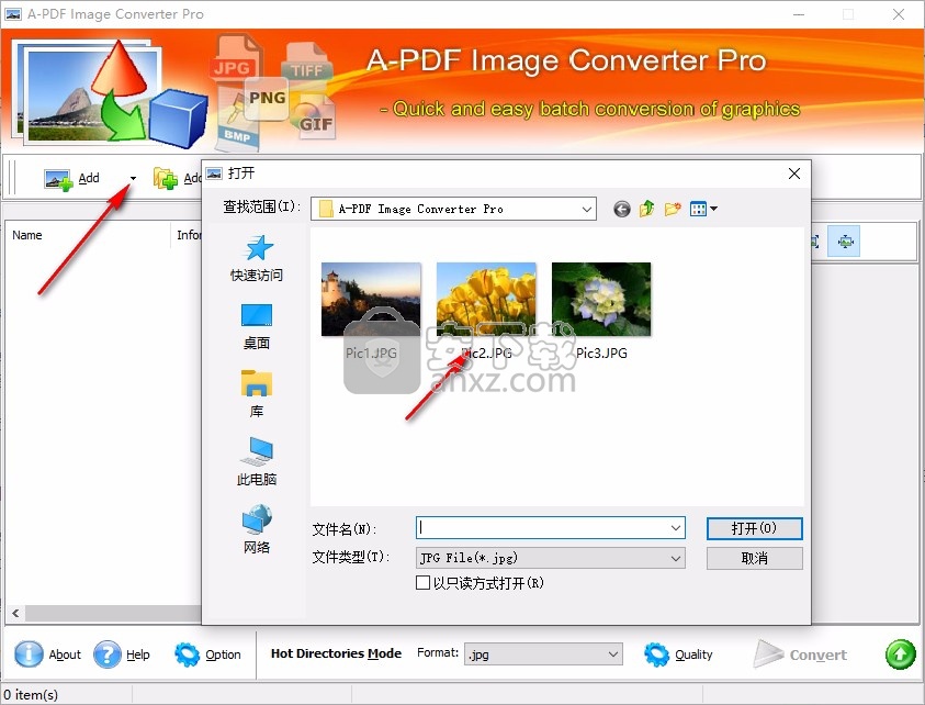 A PDF Image Converter Pro(图片批量转换器)