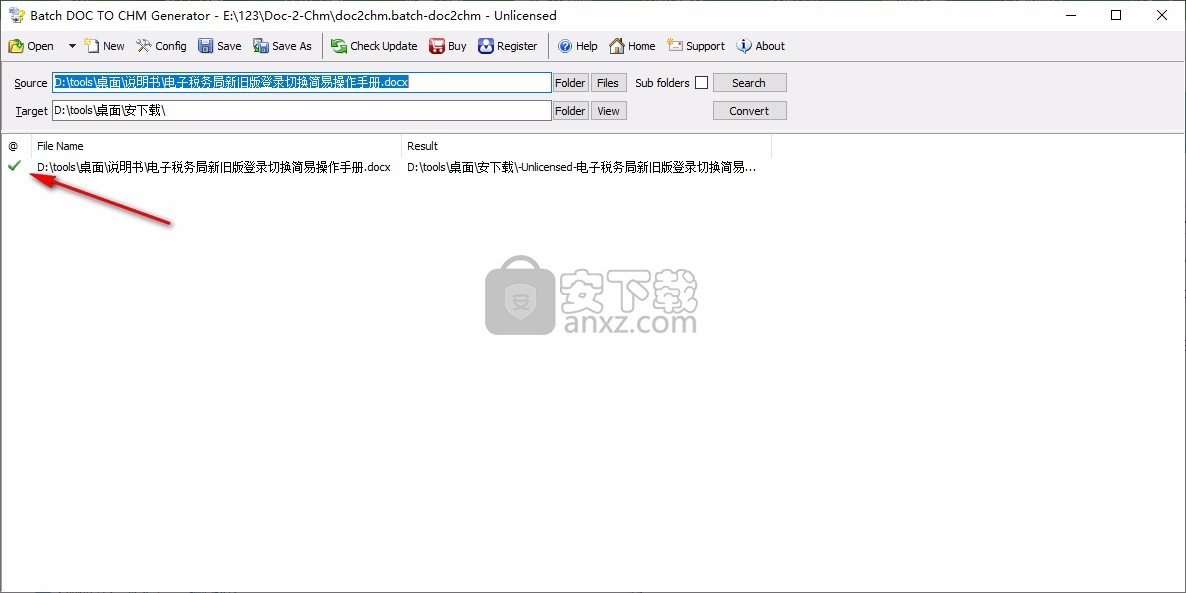 Batch DOC to Help Generator(doc转换chm软件)