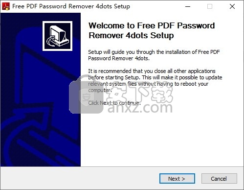 Free PDF Password Remover 4dots(PDF密码移除器)