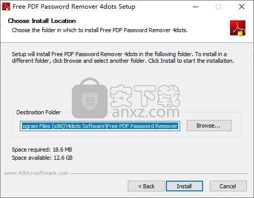 Free PDF Password Remover 4dots(PDF密码移除器)