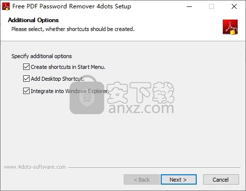 Free PDF Password Remover 4dots(PDF密码移除器)