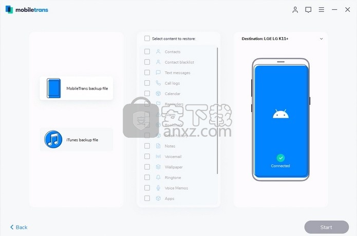 Wondershare MobileTrans(多功能数据传输与同步工具)