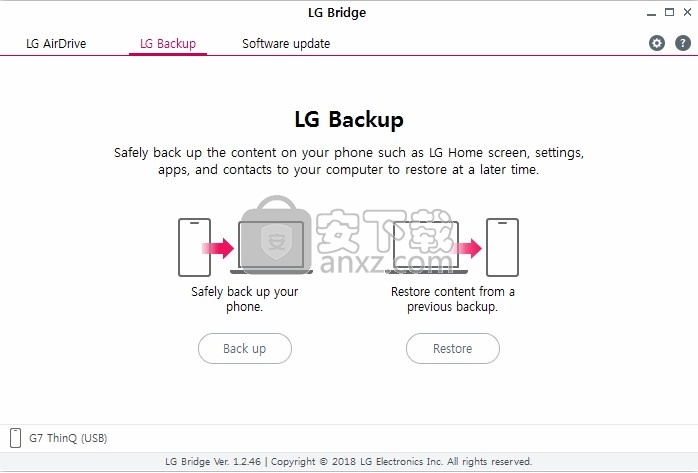 LG Bridge(PC/移动设备连接与数据管理工具)