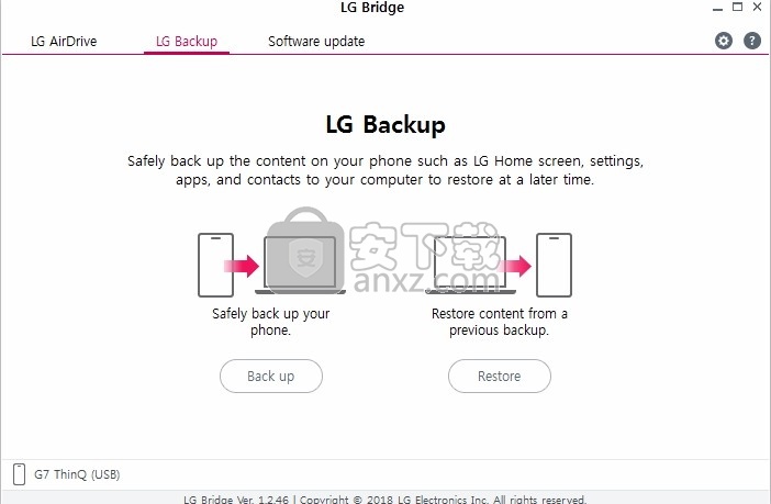 LG Bridge(PC/移动设备连接与数据管理工具)