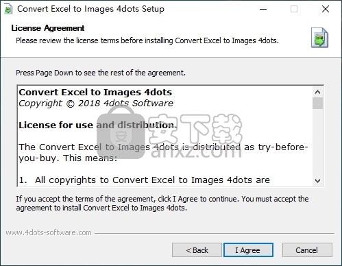 Convert Excel to Images 4dots(excel转图像转换器)