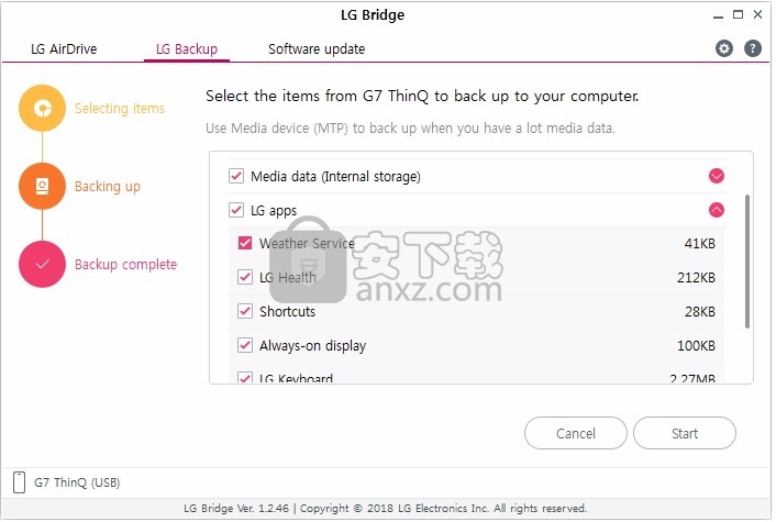 LG Bridge(PC/移动设备连接与数据管理工具)