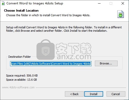 Convert Word to Images 4dots(Word转图片工具)