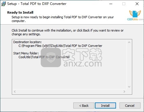 Total PDF to DXF Converter(PDF转DXF转换器)