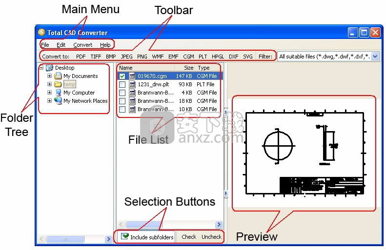 万能cad转换器(total cad converter)