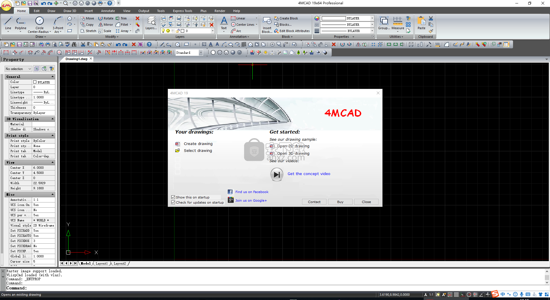 4MCAD v19 Pro 64位