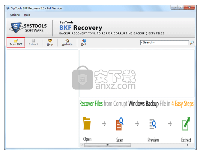 SysTools BKF Repair(BKF修复工具)