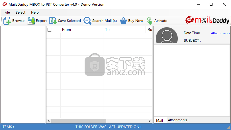 MailsDaddy MBOX To PST Converter(MBOX到PST转换器)