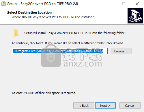 Easy2Convert PCD to TIFF(PCD到TIFF转换器)