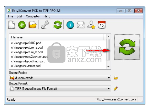 Easy2Convert PCD to TIFF(PCD到TIFF转换器)