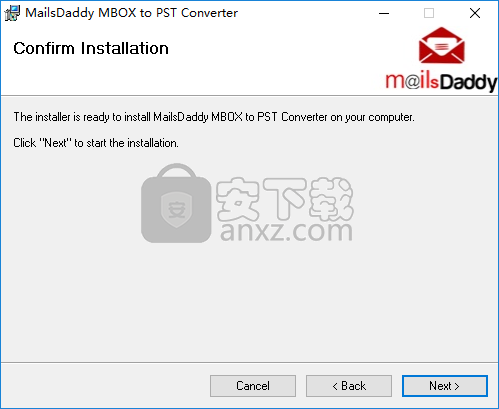 MailsDaddy MBOX To PST Converter(MBOX到PST转换器)