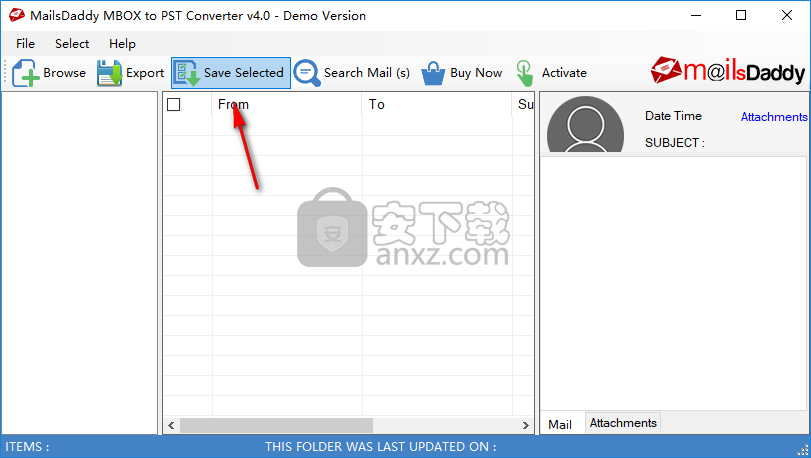 MailsDaddy MBOX To PST Converter(MBOX到PST转换器)