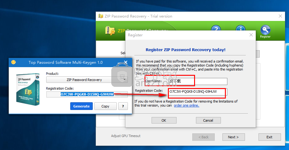 ZIP Password Recovery(zip密码工具)