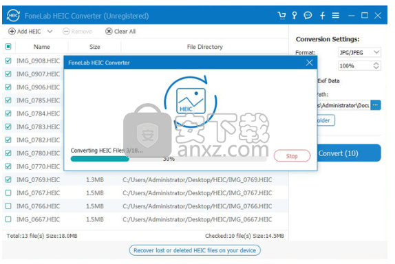 FoneLab HEIC Converter(HEIC格式转换工具)