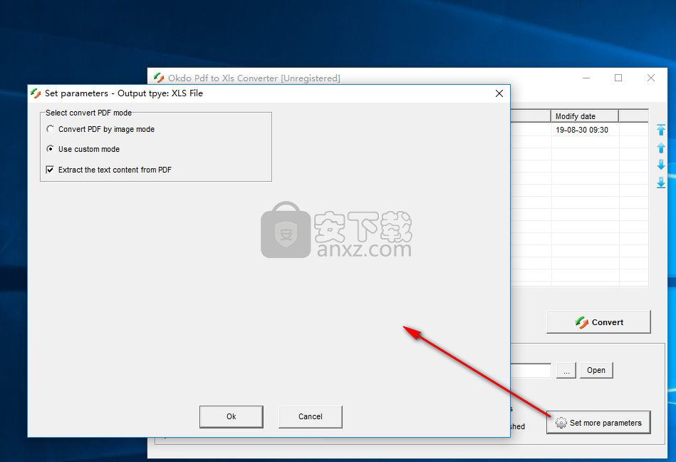 Okdo Pdf to Xls Converter(Pdf到Xls转换器)