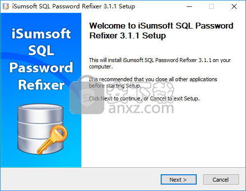 iSumsoft SQL Password Refixer(SQL密码重置工具)