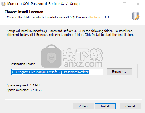 iSumsoft SQL Password Refixer(SQL密码重置工具)