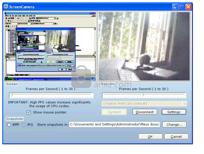 ScreenCamera(桌面录制工具)