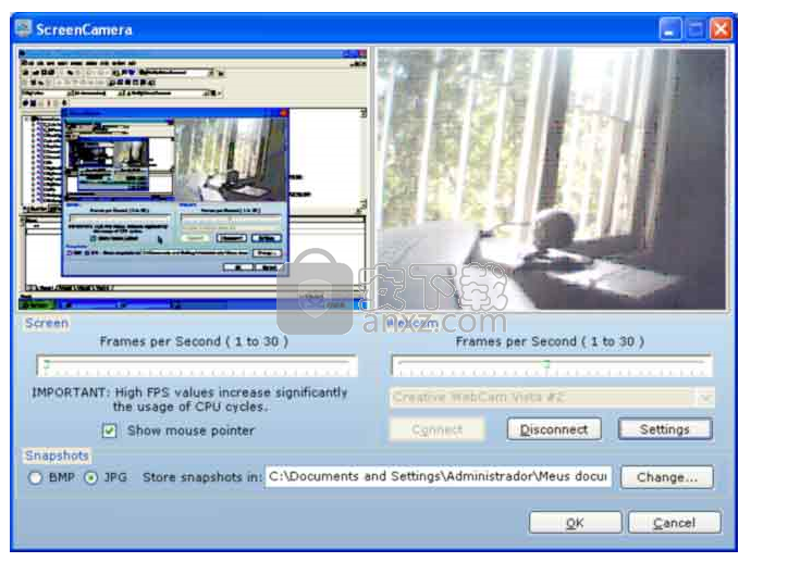 ScreenCamera(桌面录制工具)