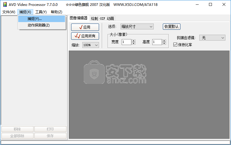 AVD Video Processor(视频画面捕捉工具)