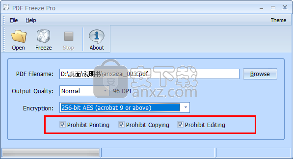 PDF Freeze(PDF防复制软件)